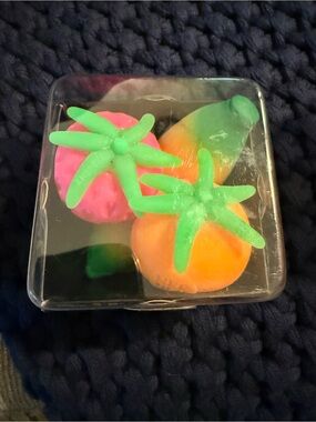 NeeDoh groovy Fruit - Pink, Orange, Green